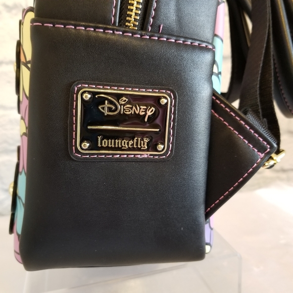 Loungefly Bambi Flower Floral Disney Mini Backpack Bag - Picture 2 of 16